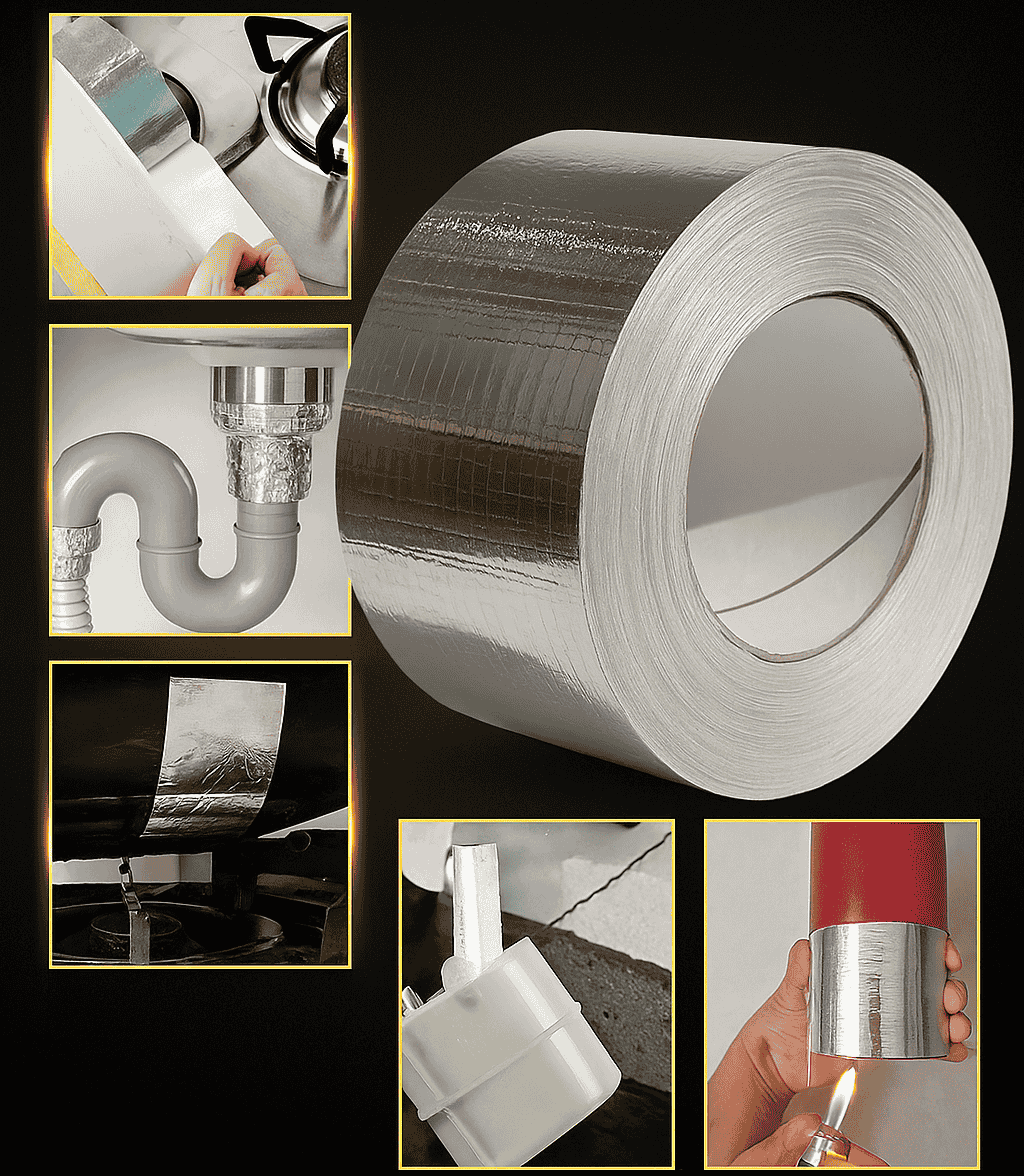 Adhesive Alluminum Foil Tape