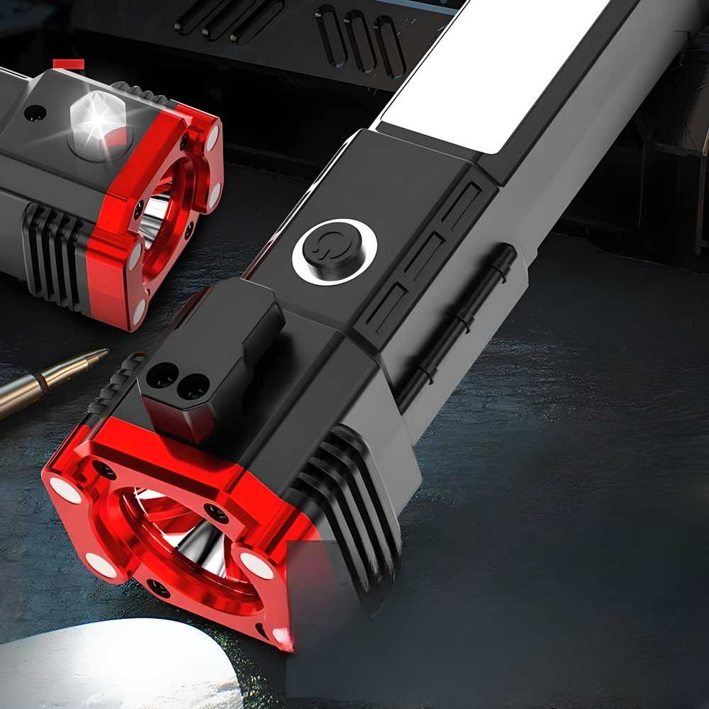 Multifunctional Portable LED Flashlight