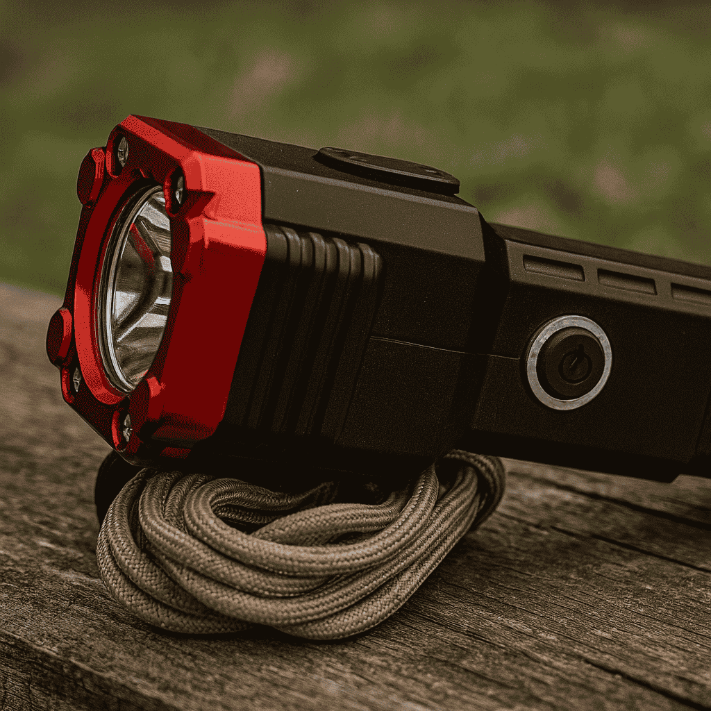 Multifunctional Portable LED Flashlight
