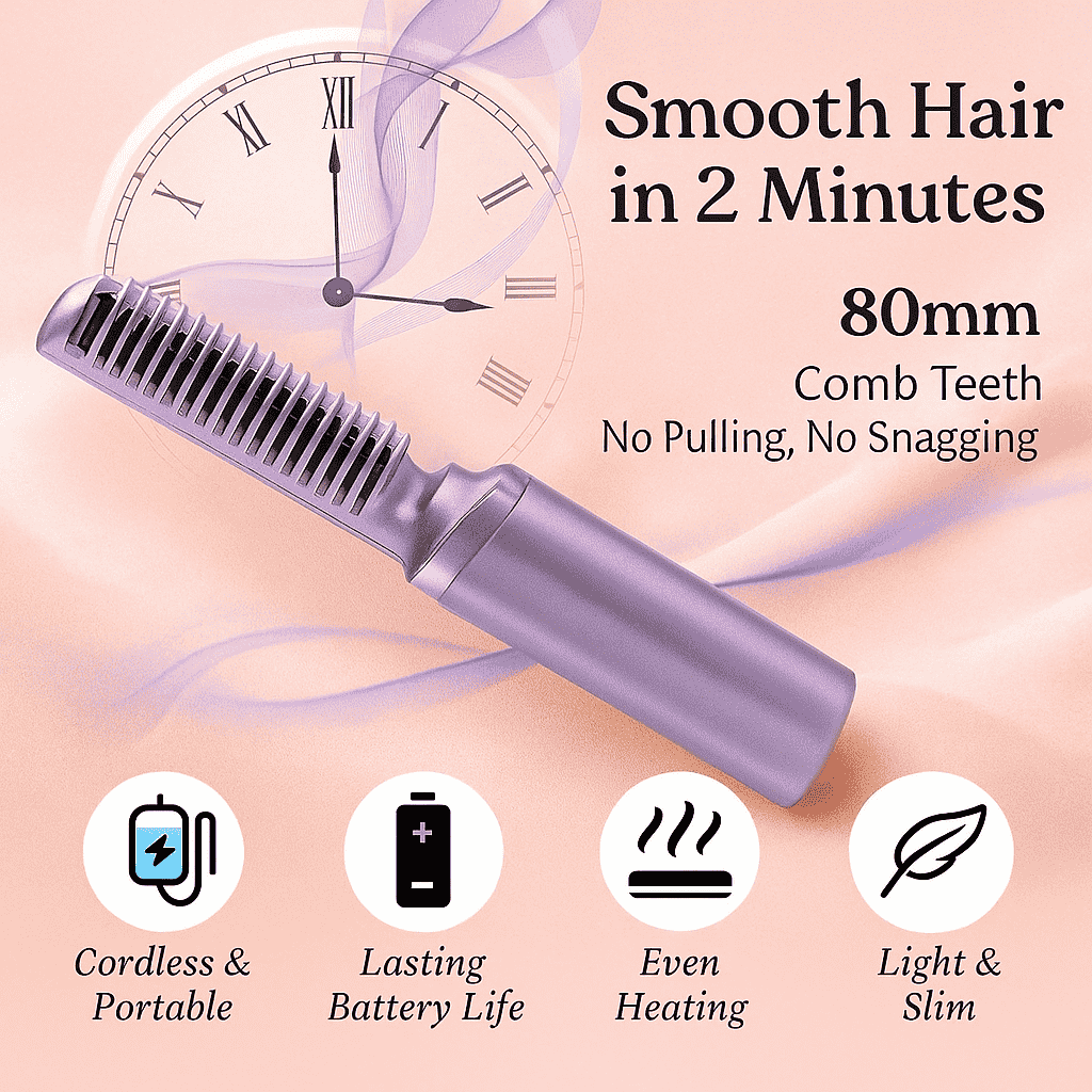 Portable Mini Hair Straightener