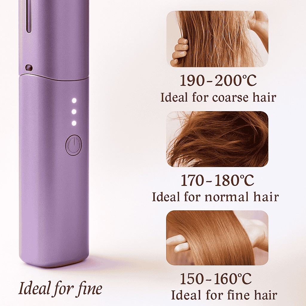 Portable Mini Hair Straightener