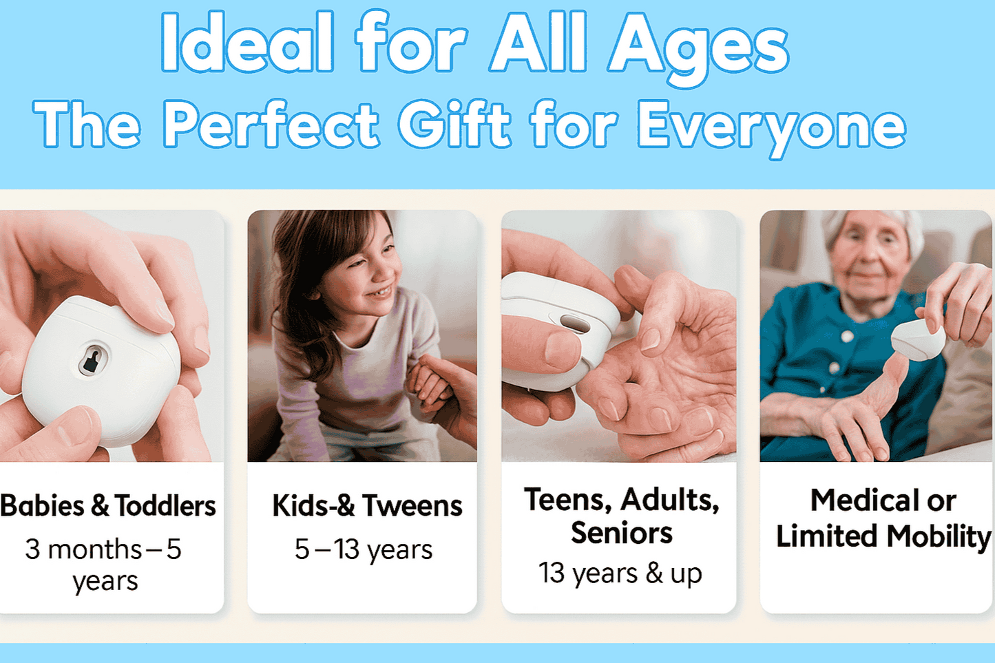 Rechargeable Electric Nail Clipper