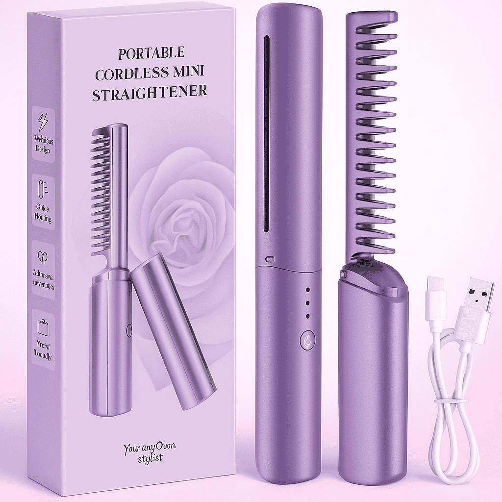Portable Mini Hair Straightener